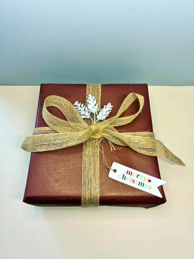Luxury gift wrap option