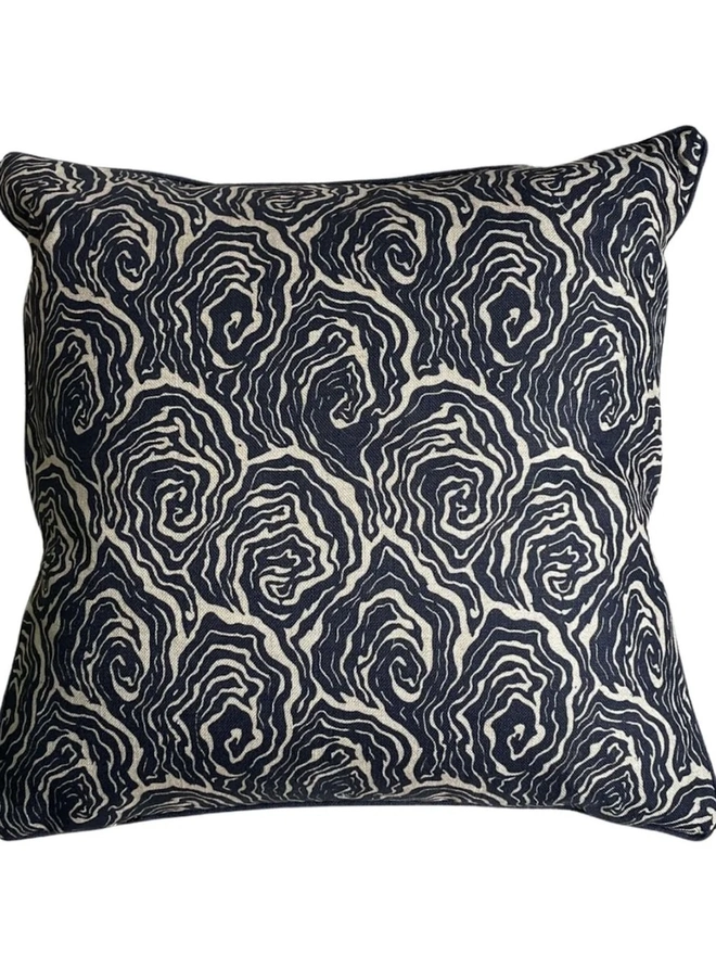 Oysters Monochrome Cushion