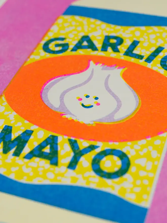 Garlic Mayo Print