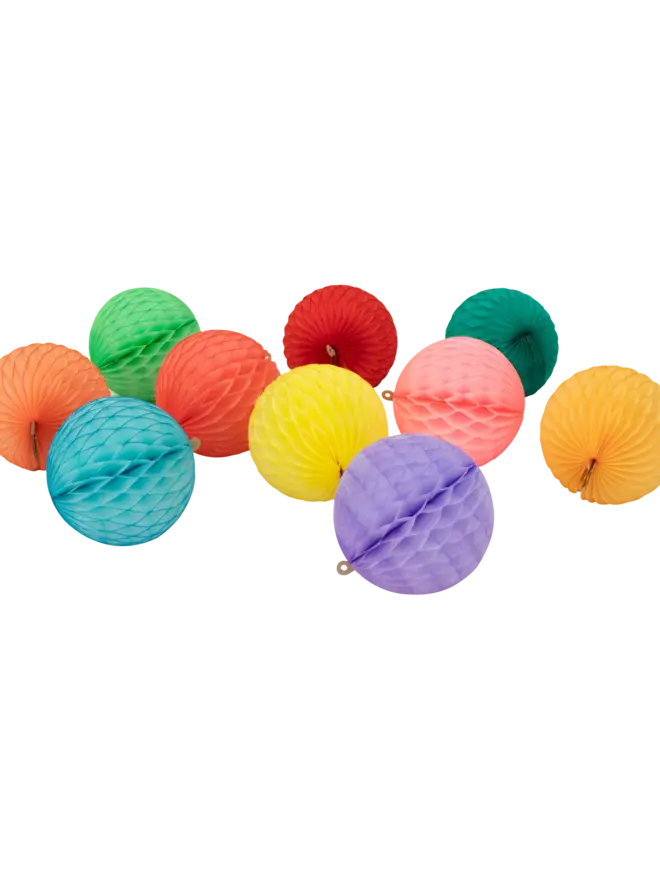 Honeycomb Pastel Ball (Set Of 6)