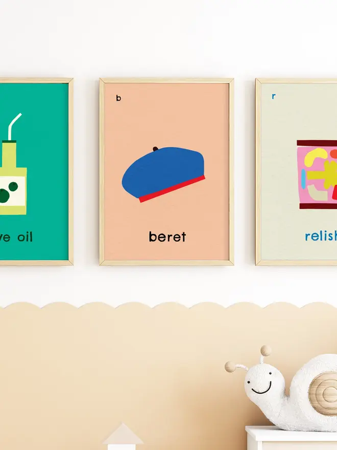 'Beret' Print