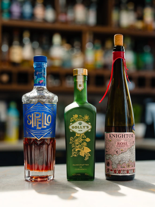 Holly's Strawberry Negroni Ingredients