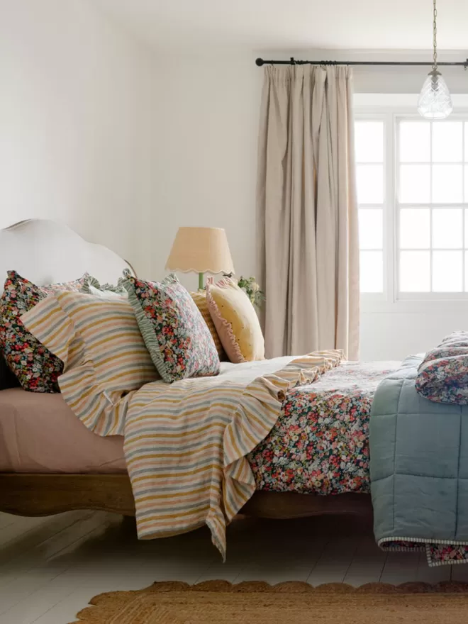 Sweet Wrapper Pillowcase - 'Seaside Stripe'