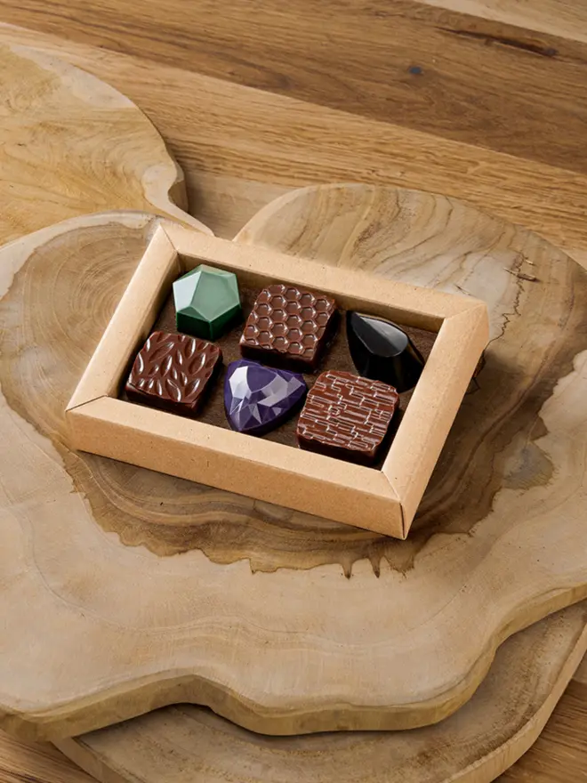 Jewel chocolate box - 6 flavours