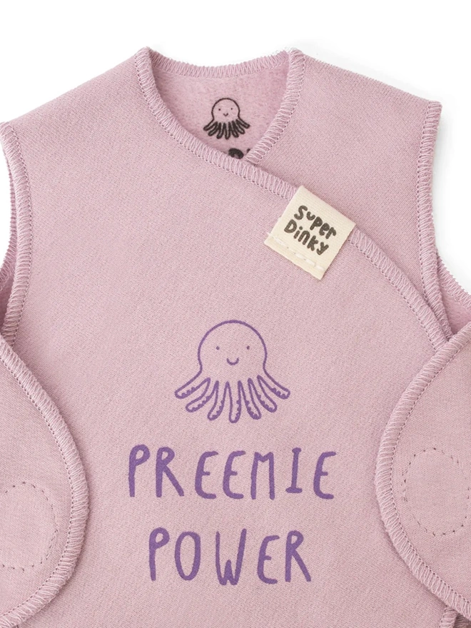 'Preemie Power' Neonatal Intensive Care Unit Baby Vest
