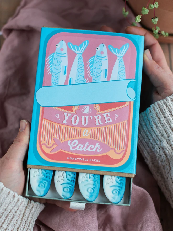 You're A Catch Biscuit Gift