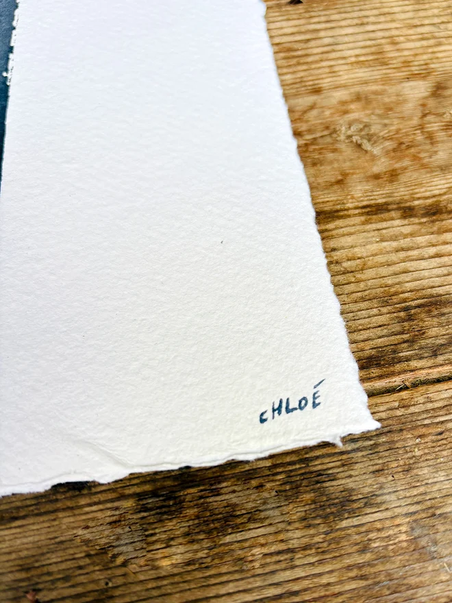 'Hi, Hiya' wordplay artwork in watercolour