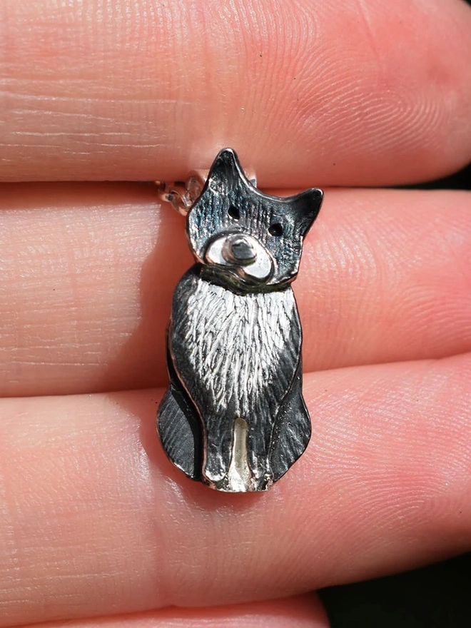 Tabby Cat Necklace