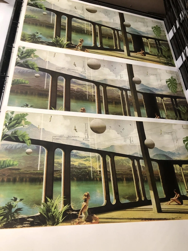 Sea Of Tranquility Screenprint