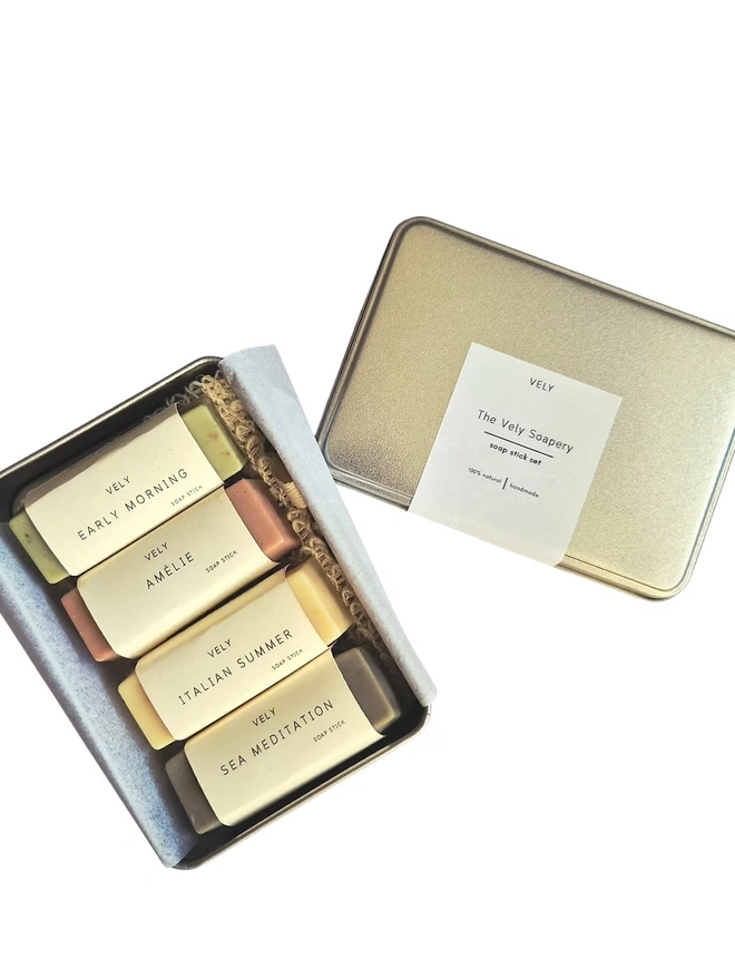 Luxury Guest Soap Gift Set Handmade & Plastic-Free