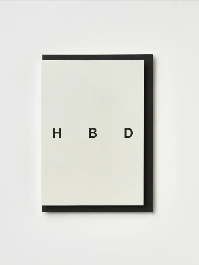 birthday, happy birthday, HBD, monochrome, minimal, charcoal, coconut, cream, off white, mono, black and white
