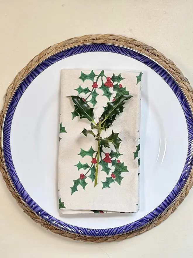 Holly Napkin - Lochs & Fens