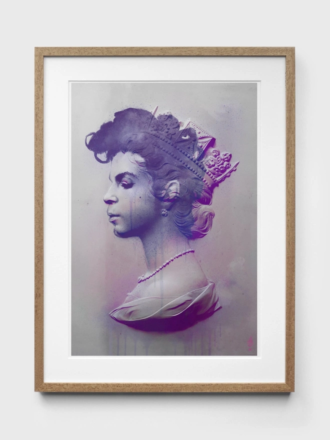 Prince Purple - Natural Frame
