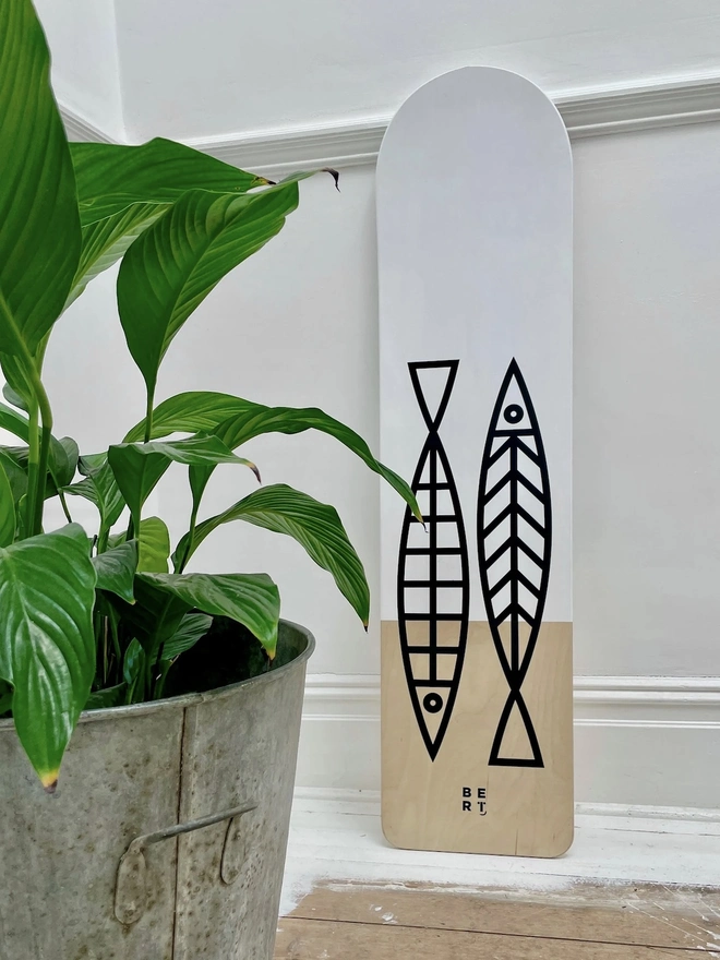 Limited Edition Fine Fish White Bellyboard