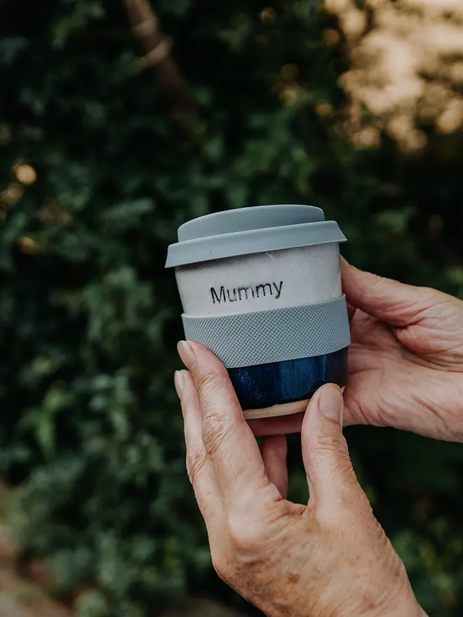 mummy travel mug