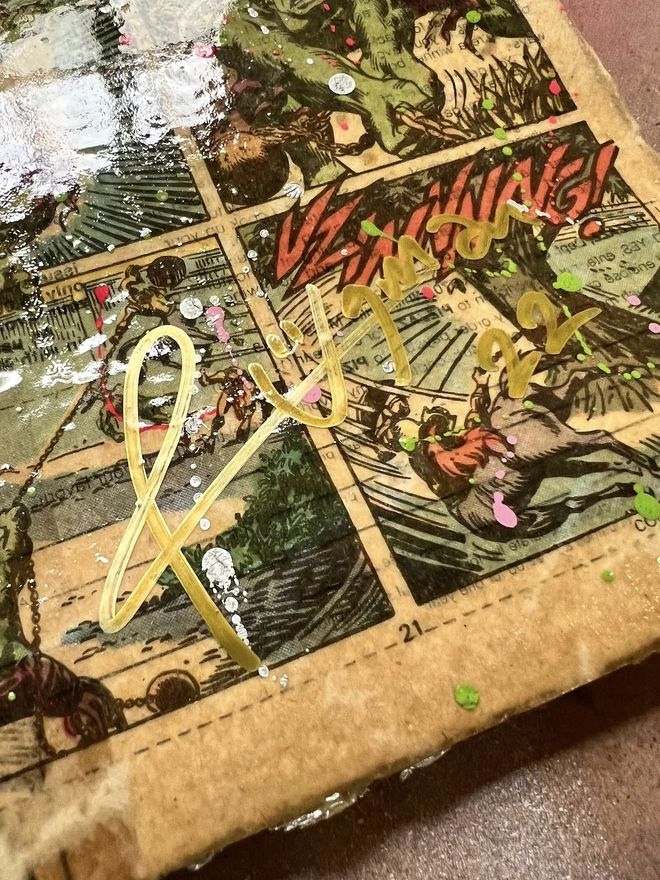 Popeye Pulp Rock 2 Original 1/1