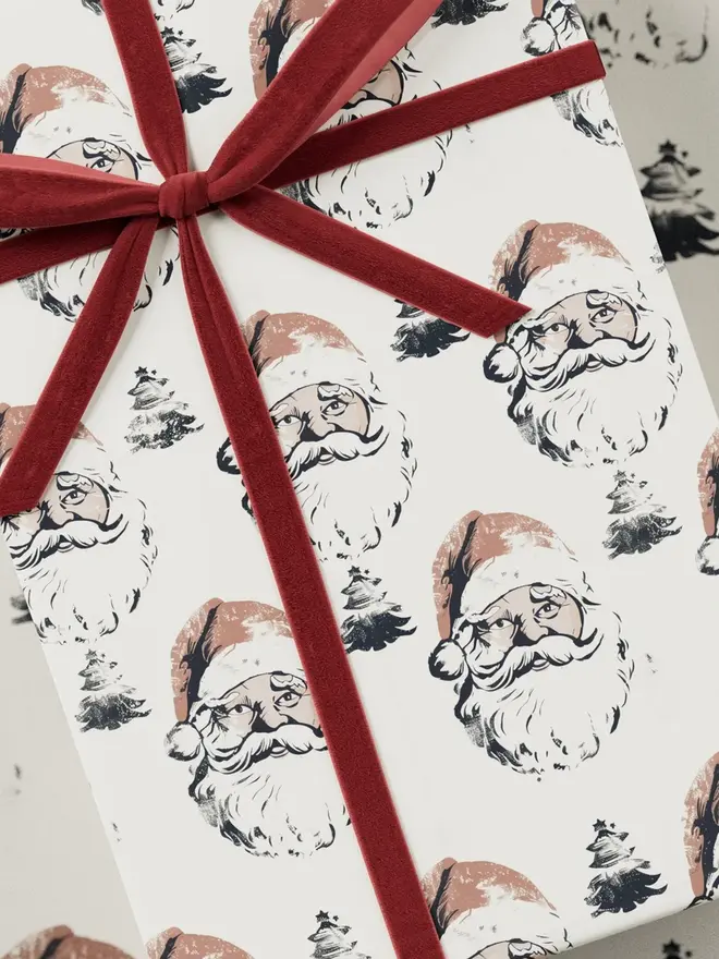Santa Wrapping Paper