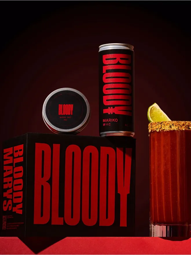 Mariko Bloody Mary Cocktail Can