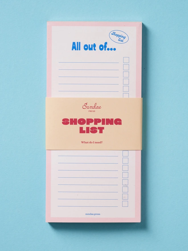 Shopping list