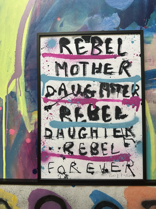 Rebel Mother in Studio