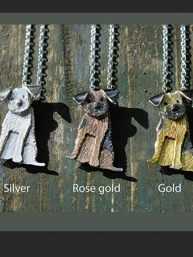 border terrier necklaces
