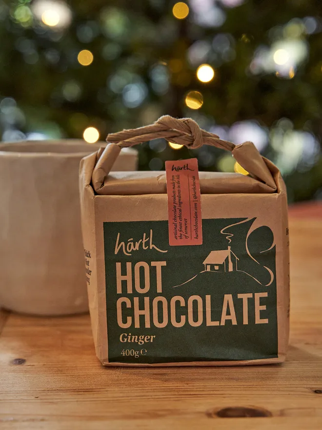 Ginger hot chocolate