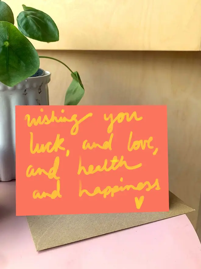 Wishing you all the good things!