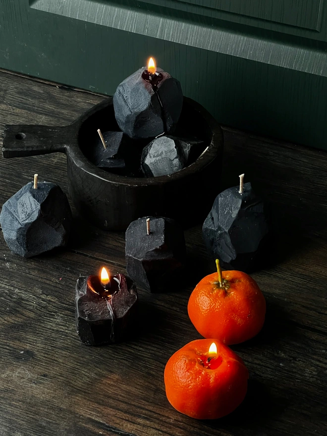 Coal & Citrus Candles