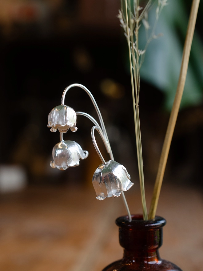 Silver Lily Of The Valley Stem By Ellenlou