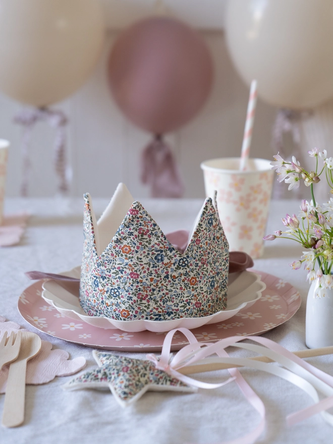 Liberty Fabric Crown