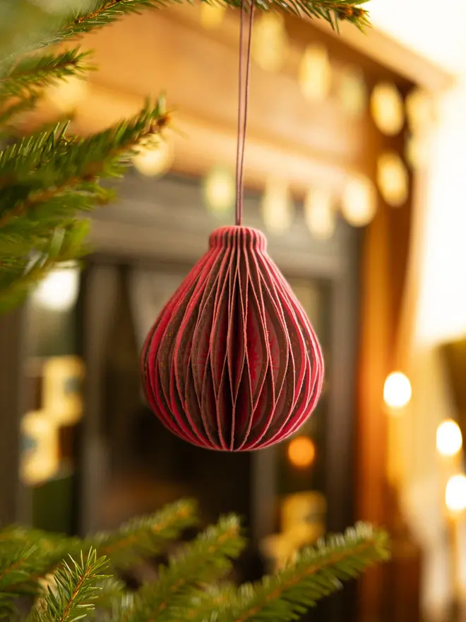 Fig Honeycomb Ornament (Set Of 6)