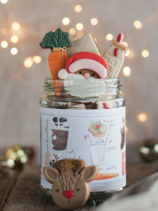 Jar of Christmas Eve Biscuits