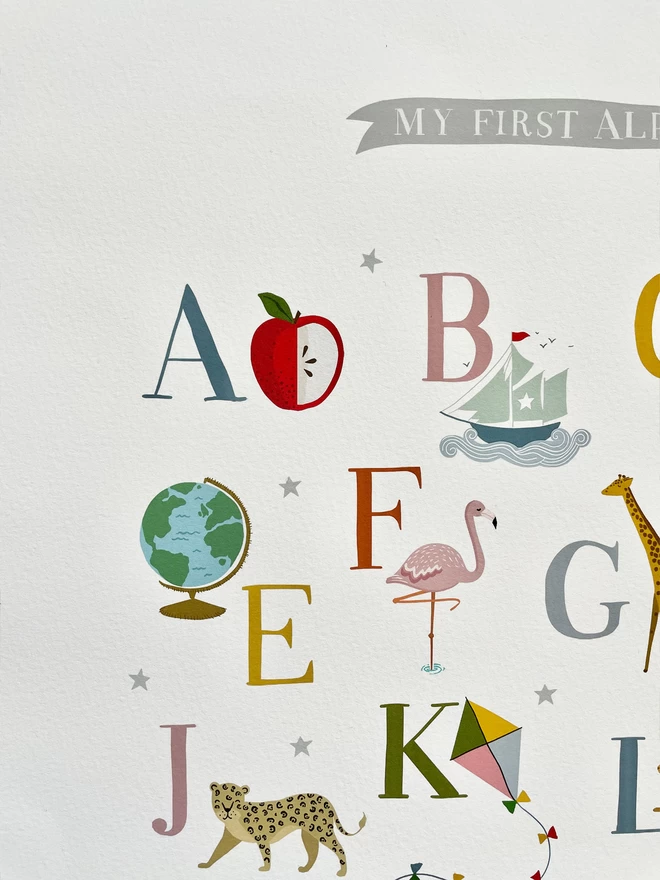 My First Alphabet Nursery Close Up
