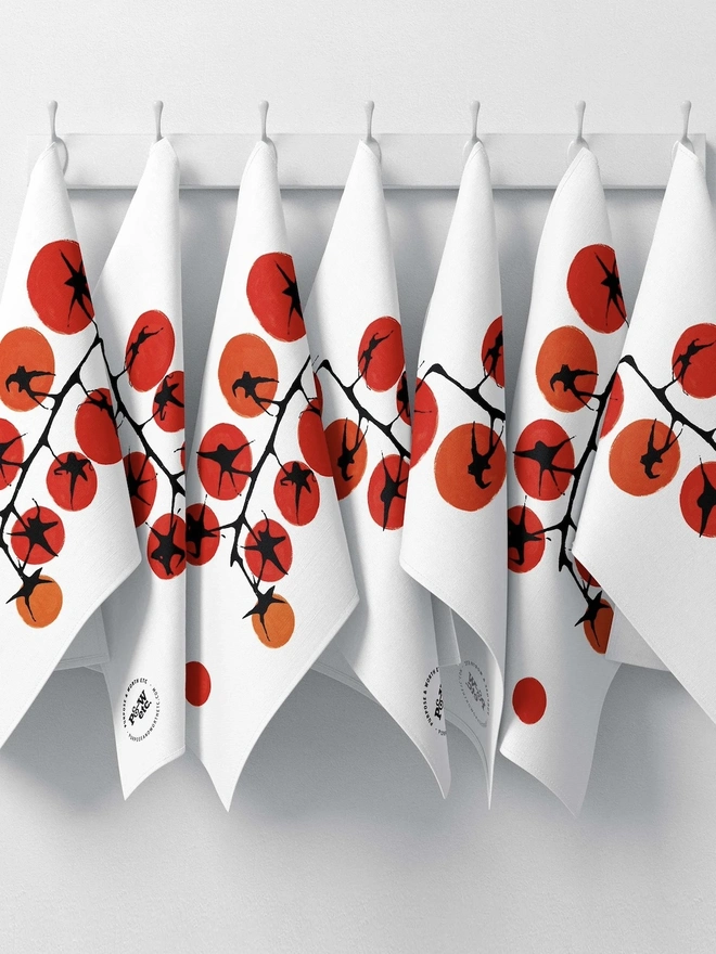 Tomato Tea Towel