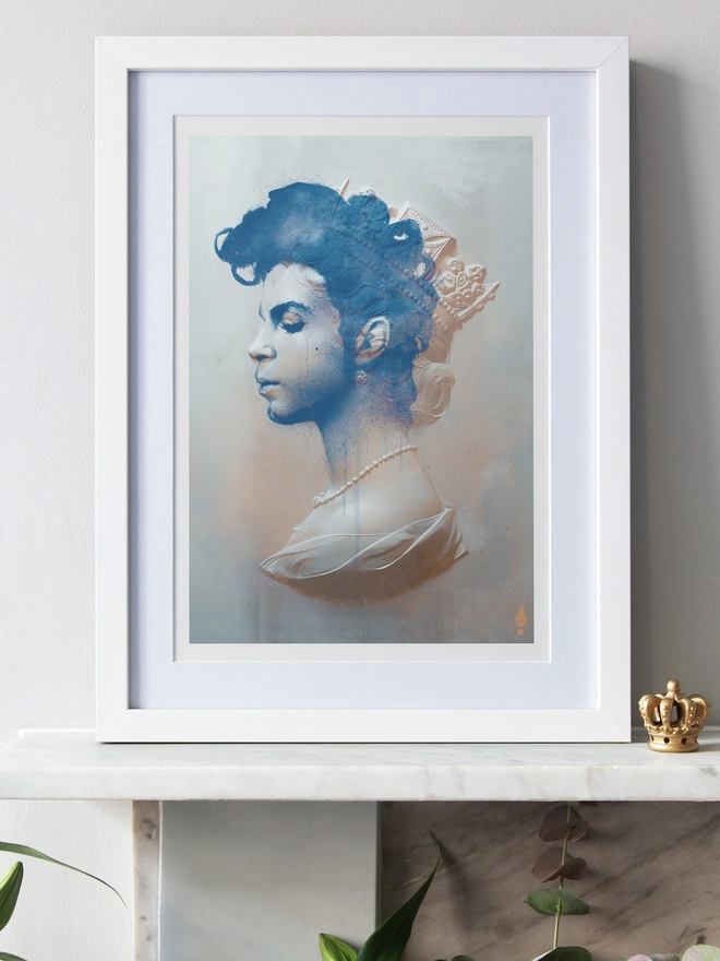 'Purple Reign' Prince Art Print