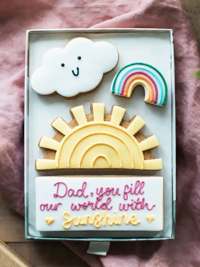 You fill our world with sunshine dad