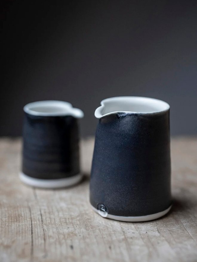 handleless ceramic jugs