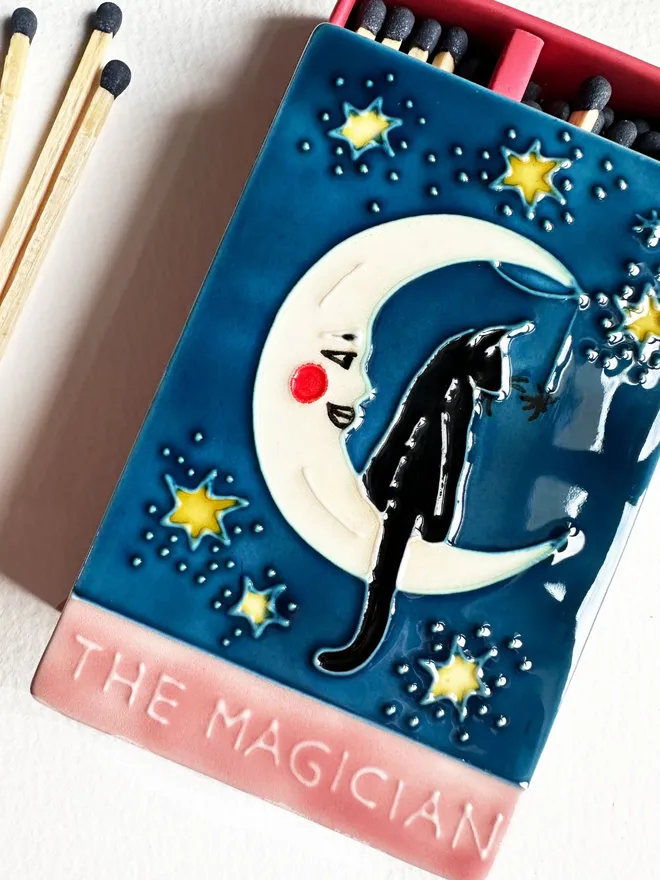 The Magician Ceramic Matchbox