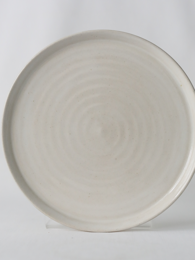 white ceramic plate