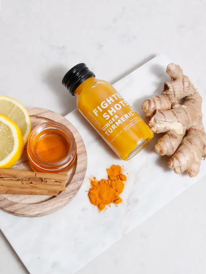 organic ginger turmeric shot
