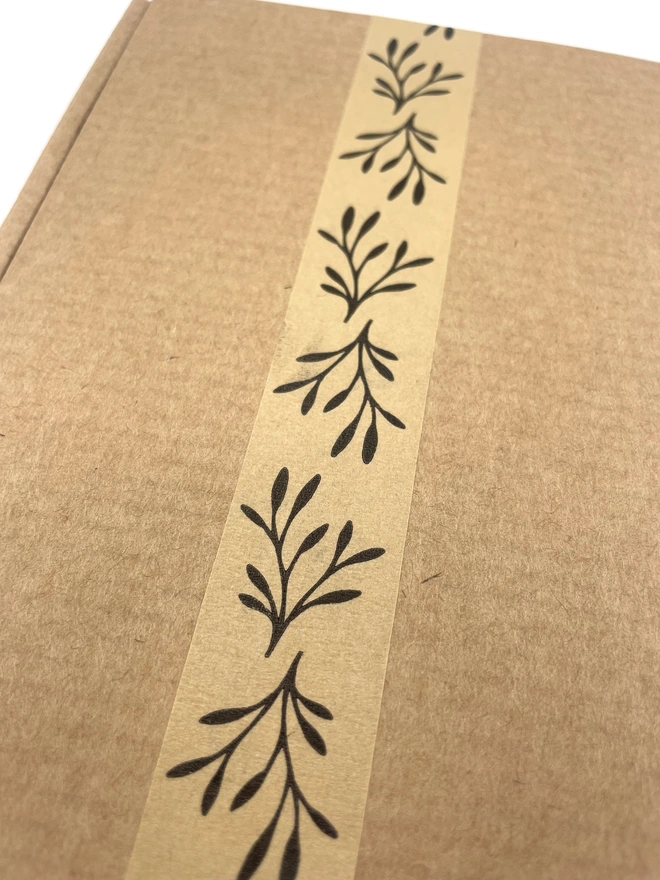 Wild Grass Brown Paper Tape