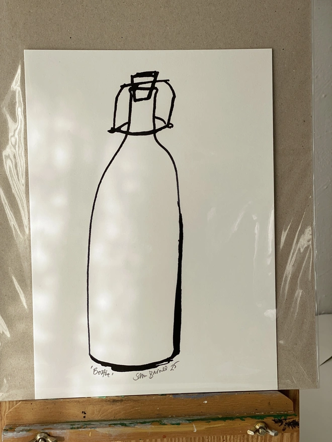 Ink Line Drawing by Samantha Barnes Artist