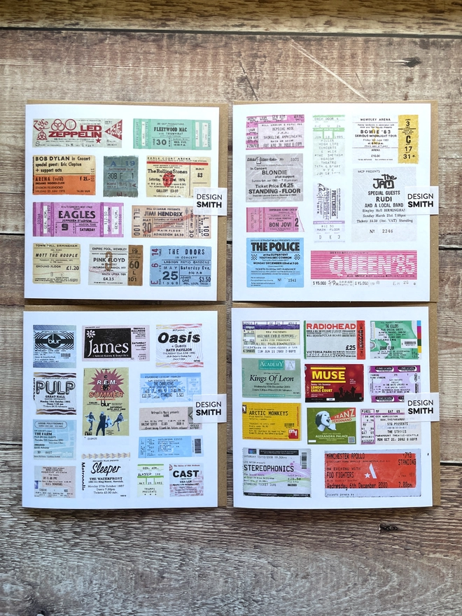 Music card set