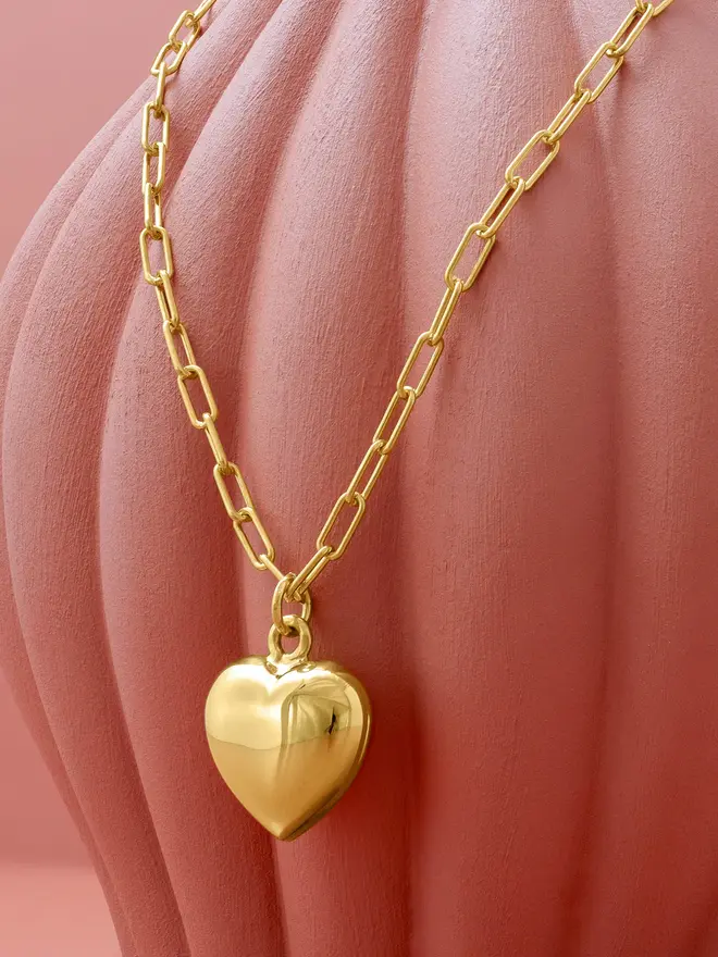 Polished Heart Pendant