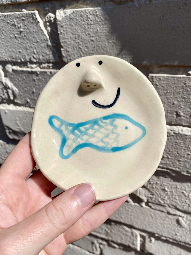 fish trinket tray