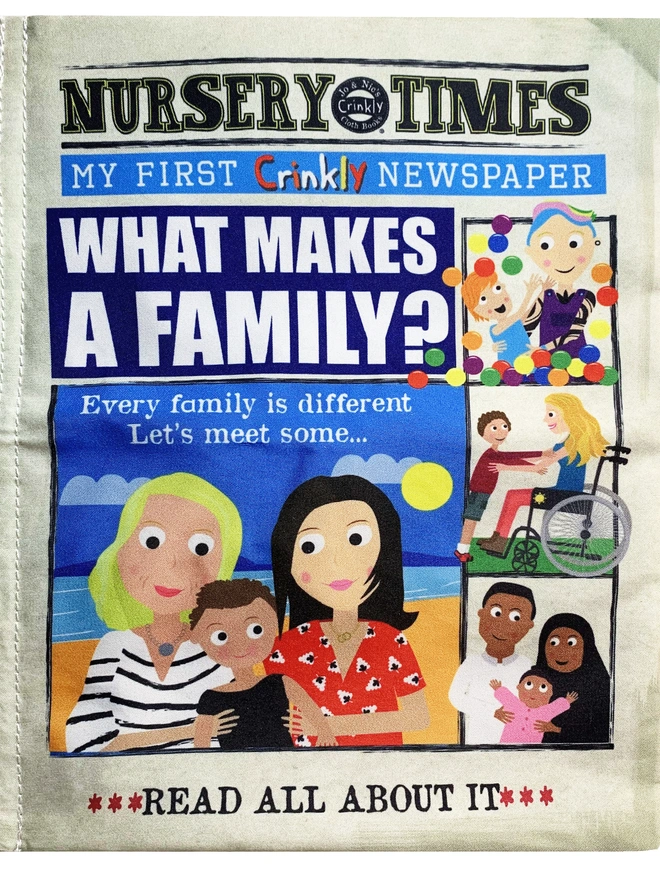Family Nursery Times Front cover flat