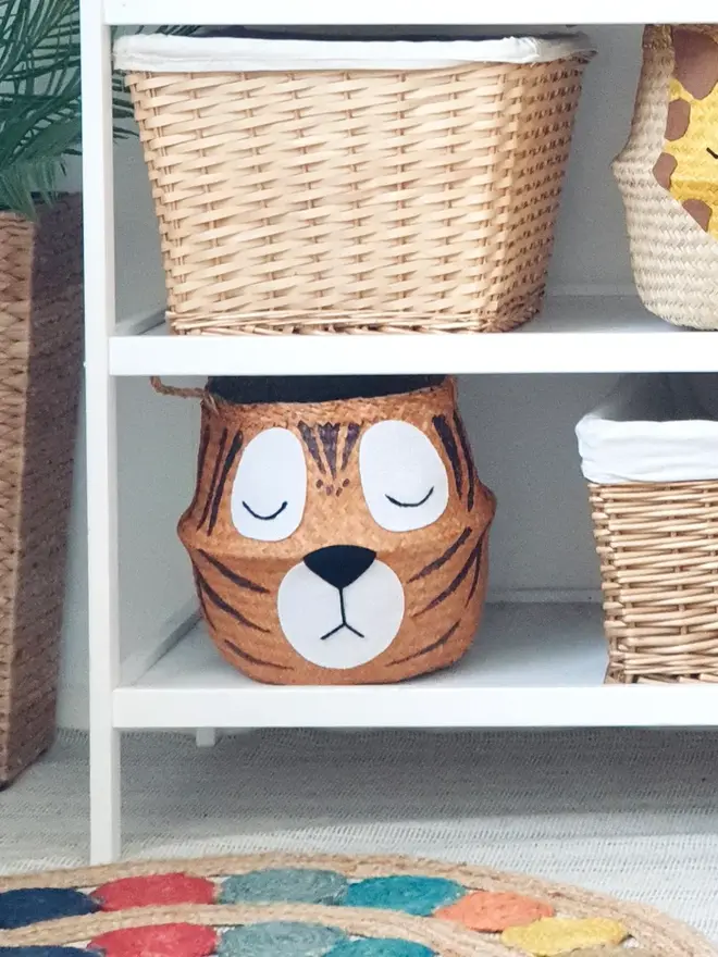 Tiger Belly Basket