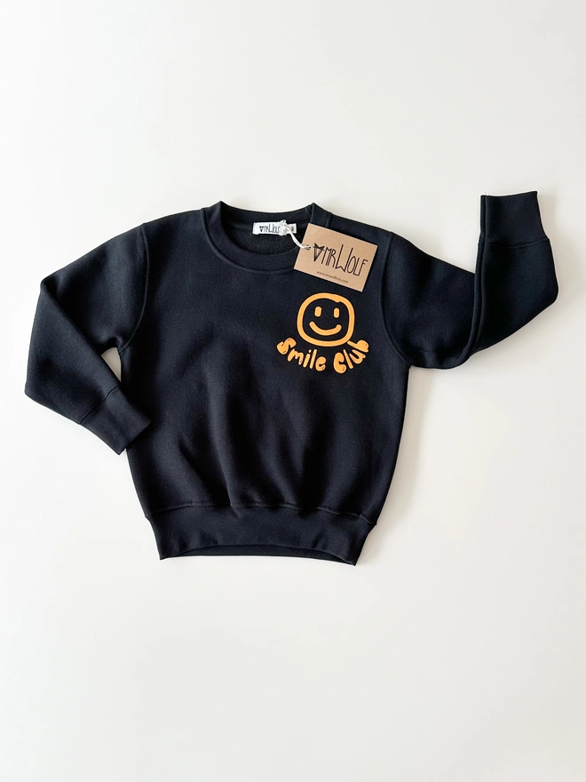 Smile club sweatshirt kids toddlers babies