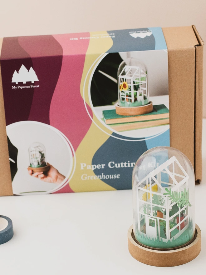 DIY paper craft kit by My Papercut Forest