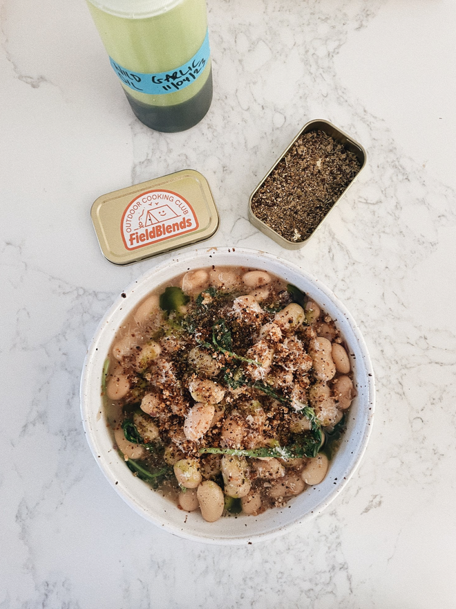 Lemon, Sumac & Green Herb Camping Tin